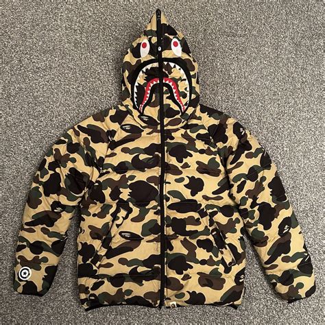 bape puffer jacket replica|bape ape puffer jacket.